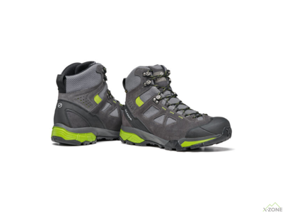 Ботинки мужские Scarpa ZG Lite GTX Dark Gray/Spring - фото