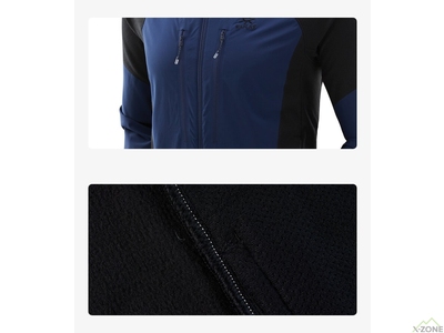 Флісова кофта Kailas Fleece Jacket Men's, Prussian Blue - фото