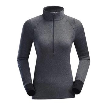 Термокофта Kailas Air Half-zip Thin Wool Baselayer Top Women's, Black - фото