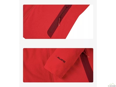 Флисовая кофта Kailas Fleece Jacket Women's, Poppy Red - фото