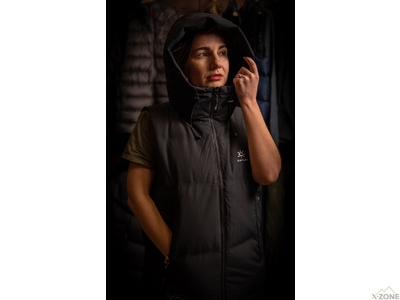 Жилетка пухова Kailas Down Vest Unisex, Black - фото