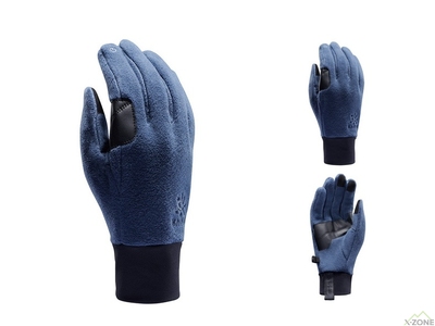 Рукавички флісові Kailas Fleece Gloves Men's, Midnight Blue - фото