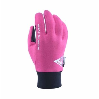 Перчатки флисовые Kailas Polartec Stretchy Fleece Gloves Women's, Azalea Red - фото