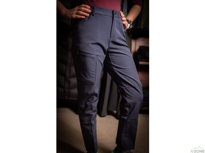 Брюки трекінгові Kailas Softshell Pants Women's, French Navy Blue - фото