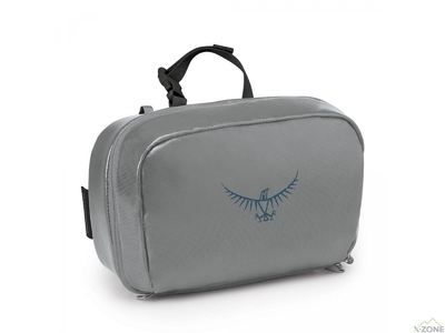 Косметичка Osprey Transporter Hanging Toiletry Kit Mens, Smoke Grey - фото