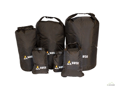 Гермомішок Yate Dry Bag Waterproof Sack L/13L Black - фото