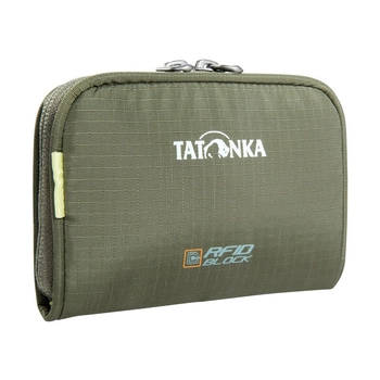 Гаманець кишеньковий Tatonka Big Plain Wallet RFID B, Olive (TAT 2904.331) - фото