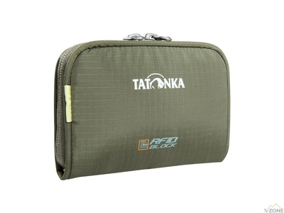 Гаманець кишеньковий Tatonka Big Plain Wallet RFID B, Olive (TAT 2904.331) - фото