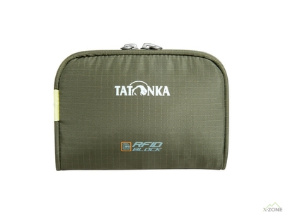 Гаманець кишеньковий Tatonka Big Plain Wallet RFID B, Olive (TAT 2904.331) - фото