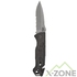 Складной нож SOG Escape - Clip Point, Satin, Serrated (SOG FF24-CP) - фото