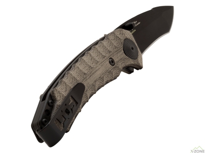 Розкладний ніж SOG Kiku Assisted, S35VN, Black (SOG KU-3004) - фото