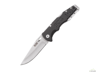 Розкладний ніж SOG Salute Mini, Bead Blasted (SOG FF1001-CP) - фото