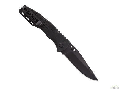 Розкладний ніж SOG Salute Mini, Black (SOG FF1101-CP) - фото