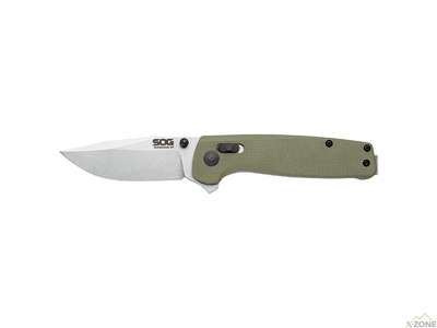 Складной нож SOG Terminus XR G10, Olive Drab, box (SOG TM1022-BX) - фото