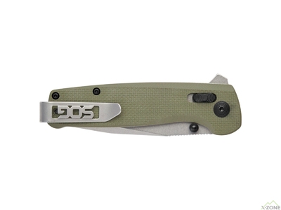 Складной нож SOG Terminus XR G10, Olive Drab, box (SOG TM1022-BX) - фото