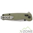 Складной нож SOG Terminus XR G10, Olive Drab, box (SOG TM1022-BX) - фото