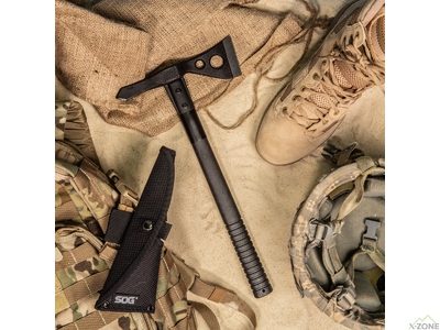 Сокира SOG Tactical Tomahawk, Black (SOG F01TN-CP) - фото