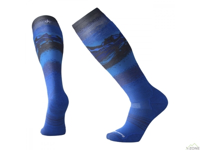 Шкарпетки чоловічі Smartwool PhD Slopestyle Medium Bright Blue - фото