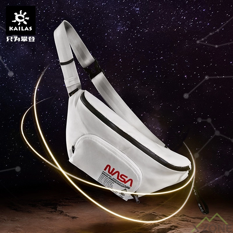 Kailas Tag Chest Bag M NASA White X Zone