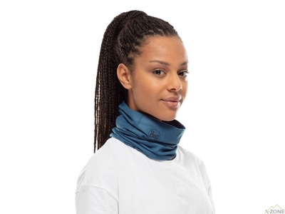 Бафф BUFF Coolnet UV+ Insect Shield, Solid Eclipse Blue (BU 119329.794.10.00) - фото