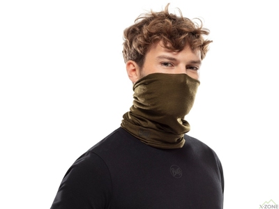 Бафф BUFF Coolnet UV+ Insect Shield, Solid Military (BU 119329.846.10.00) - фото