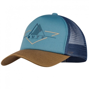 Кепка BUFF Trucker Cap Brak, Stone Blue (BU 122599.754.10.00) - фото