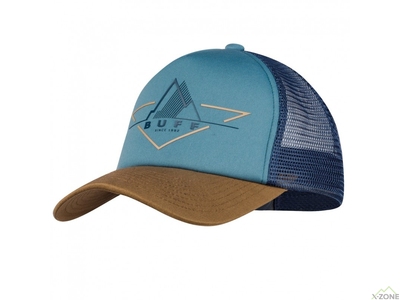 Кепка BUFF Trucker Cap Brak, Stone Blue (BU 122599.754.10.00) - фото