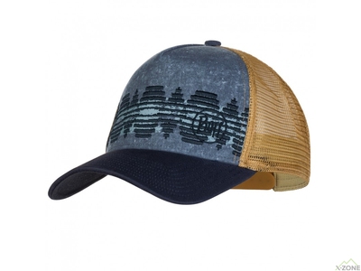 Кепка BUFF Trucker Cap Tzom, Stone Blue (BU 119542.754.10.00) - фото