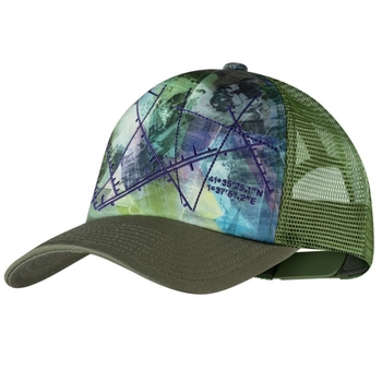 Кепка BUFF Trucker Cap, Campast Green (BU 131401.845.30.00) - фото