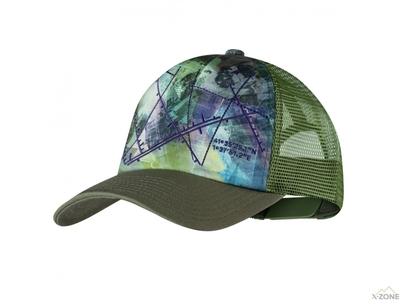 Кепка BUFF Trucker Cap, Campast Green (BU 131401.845.30.00) - фото