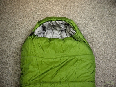 Комплект Зимовий спальник Lyman, 215 см + Складний килимок Izium 18 мм - фото