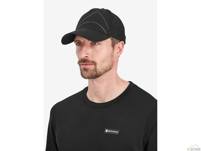 Кепка MONTANE Basecamp Logo Cap One Size, Black (HBCLCBLAO15) - фото