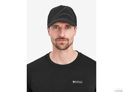 Кепка MONTANE Basecamp Logo Cap One Size, Black (HBCLCBLAO15) - фото