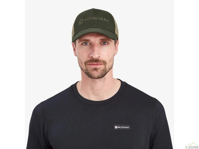 Кепка MONTANE Basecamp Mono Cap One Size, Oak Green (HBCMCOAKO15) - фото