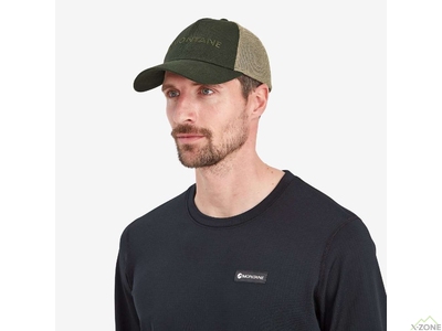 Кепка MONTANE Basecamp Mono Cap One Size, Oak Green (HBCMCOAKO15) - фото