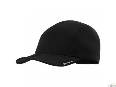 Кепка MONTANE Gr Sun Cap One Size, Black (HGRSCBLAO07) - фото