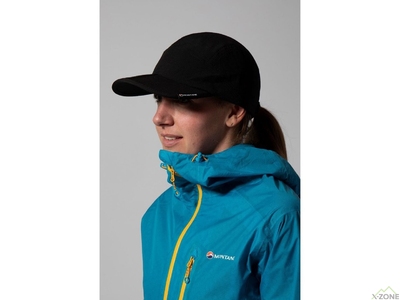 Кепка MONTANE Gr Sun Cap One Size, Black (HGRSCBLAO07) - фото