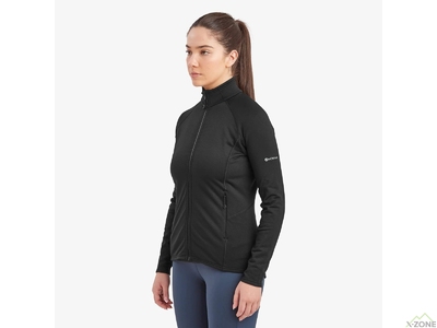 Кофта флисовая MONTANE Female Protium Jacket, Black - фото