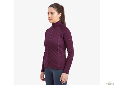 Кофта флісова MONTANE Female Protium Jacket, Saskatoon Berry - фото