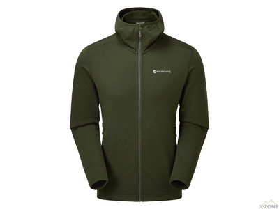 Куртка флісова Montane Protium Hoodie Men's, Oak Green - фото