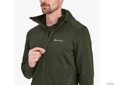 Куртка флисовая Montane Protium Hoodie Men's, Oak Green - фото