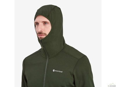 Куртка флісова Montane Protium Hoodie Men's, Oak Green - фото