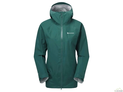 Куртка Montane Women's Phase Waterproof Jacket, Dark Wakame Green - фото