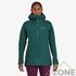 Куртка Montane Women's Phase Waterproof Jacket, Dark Wakame Green - фото