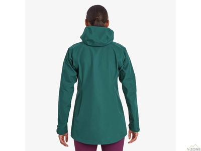 Куртка Montane Women's Phase Waterproof Jacket, Dark Wakame Green - фото