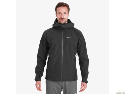 Куртка Montane Men's Spirit Waterproof Jacket, Black - фото