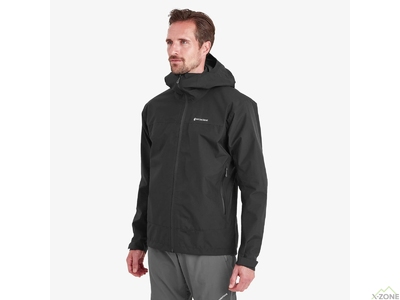 Куртка Montane Men's Spirit Waterproof Jacket, Black - фото