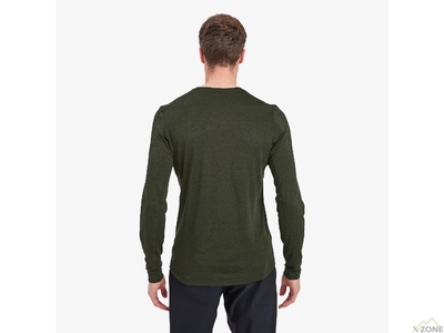 Футболка Montane Men's Dart Long Sleeve T-Shirt, Oak Green - фото