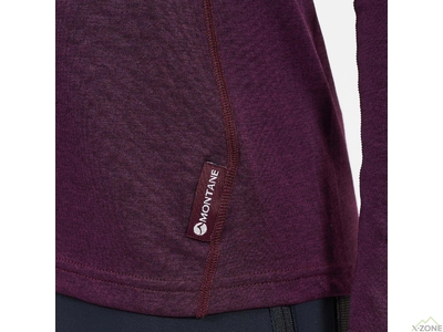 Футболка Montane Women's Dart Long Sleeve T-Shirt, Saskatoon Berry - фото