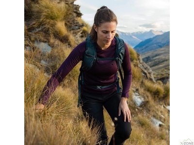 Футболка Montane Women's Dart Long Sleeve T-Shirt, Saskatoon Berry - фото